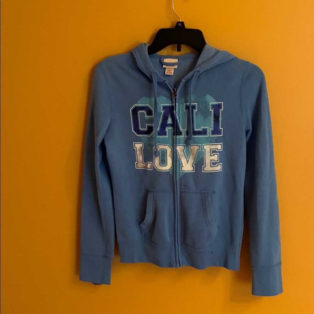 Mossimo Supply Co. Light Blue Hoodie